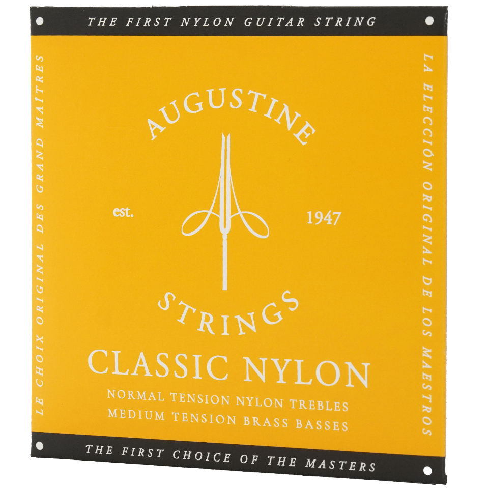 Augustine Gold Label Classical Guitar Nylon String Set