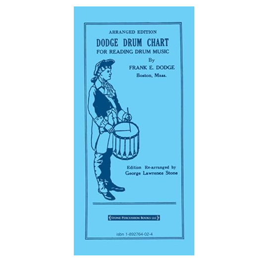 Dodge Drum Chart for Reading Drum Music Frank E. Dodge - 1892764024