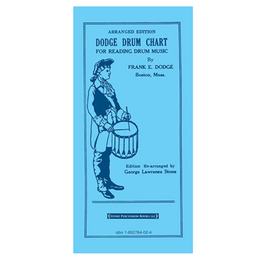 Dodge Drum Chart for Reading Drum Music Frank E. Dodge - 1892764024