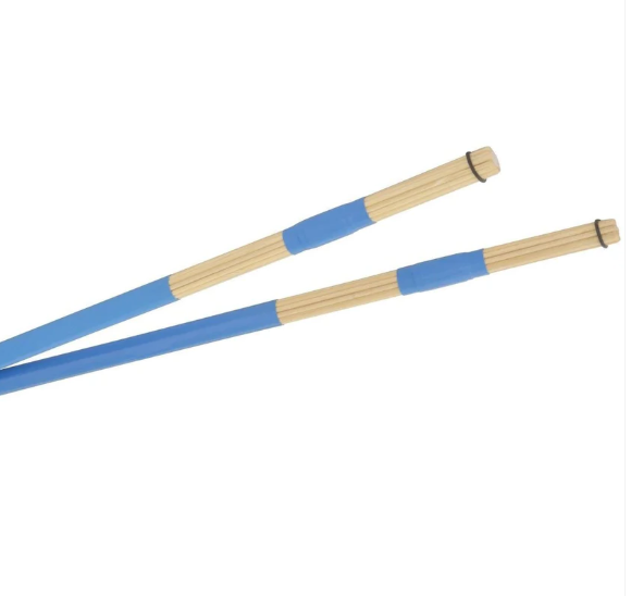 Chord Drum Rutes Rods Maple Pair Coated Grip 12 Dowels