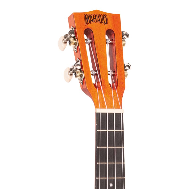 Mahalo Island Concert Ukulele With FREE Gig Bag ML2 Orange Sunset