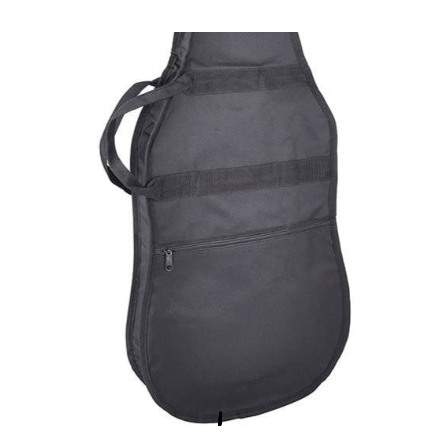 Electric Guitar Gig Bag With Large Pocket Handle & Straps - Black E-00