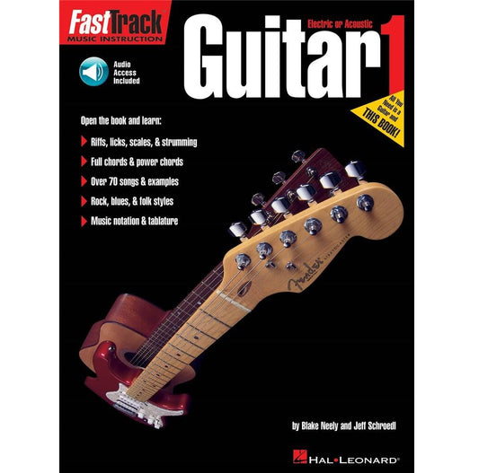 Fast Track Guitar Book 1 & CD: Blake Neely - 9780793573998