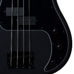 Gould Princeton Electric Bass Guitar Matte Black GB50MBK