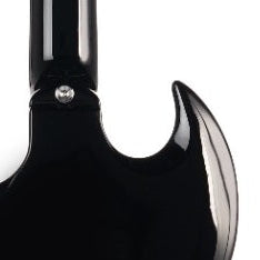 Gould Steelport Electric Guitar Black Red GE40BK  