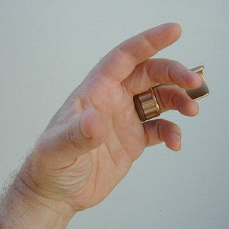 Shubb AXYS Reversible Brass Guitar Slide