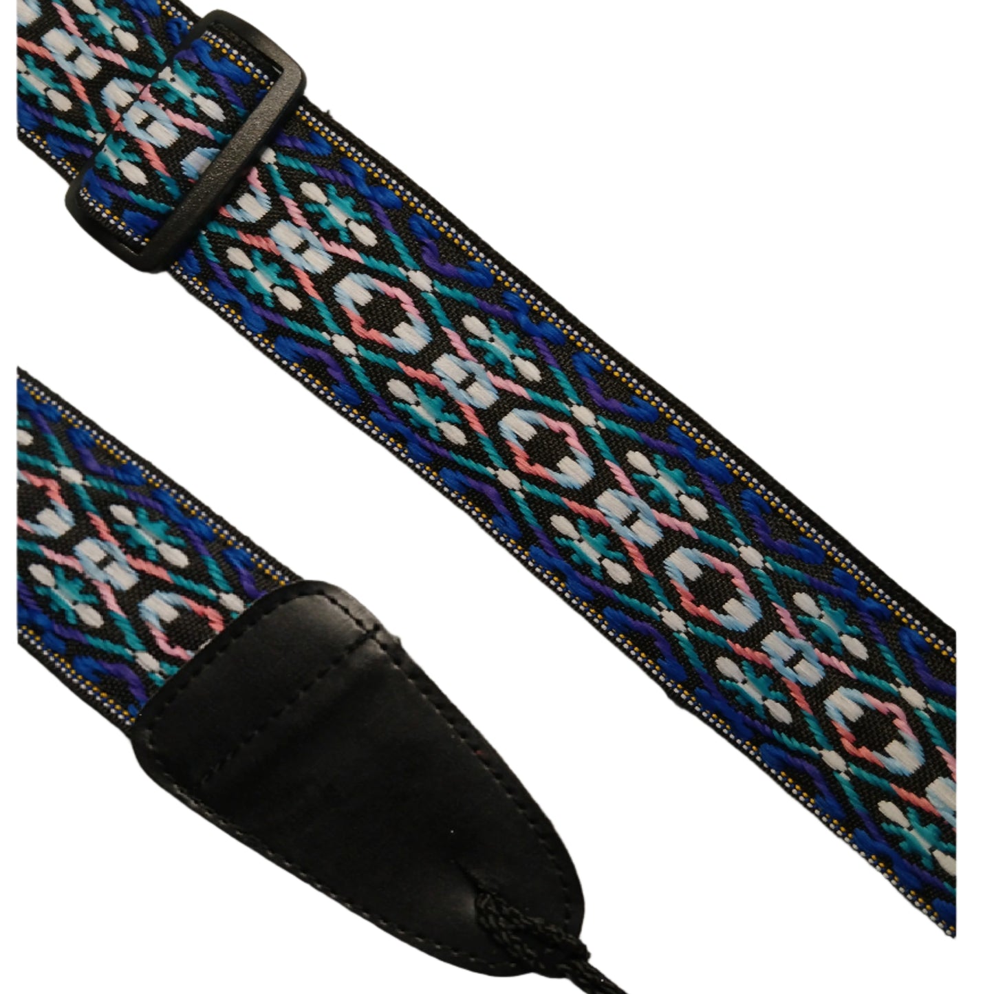 Traditional Embroidered Guitar Strap Deluxe Jimi Hendrix Style Weave