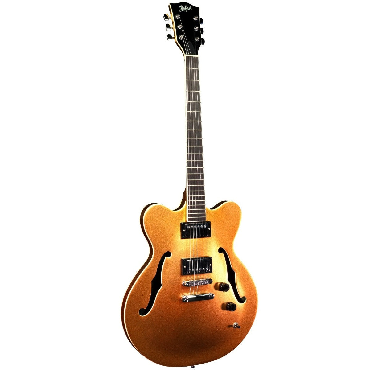 Hofner Verythin Electric Guitar UK Exclusive In Pearl Gold