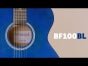 Brunswick Acoustic Guitar Grand Auditorium Blue - BF100BL