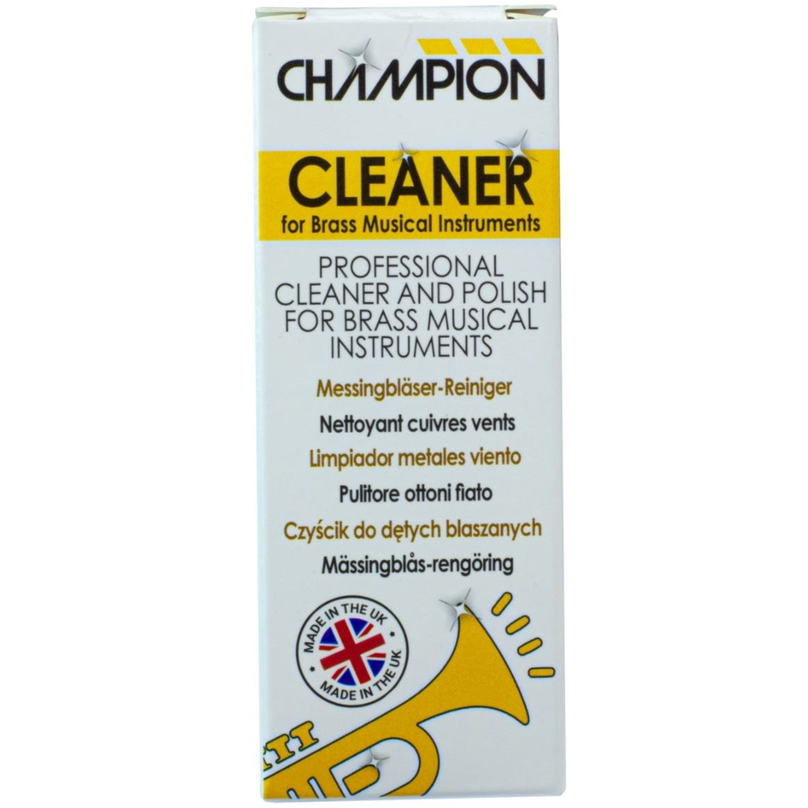 Champion Brass Musical Instrument Cleaner 50ml Bottle