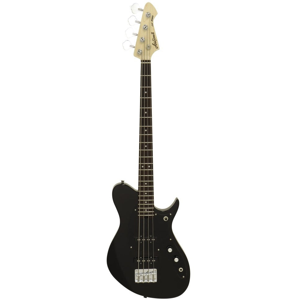 Aria Pro II Electric Jet Bass Guitar Black J-BBK