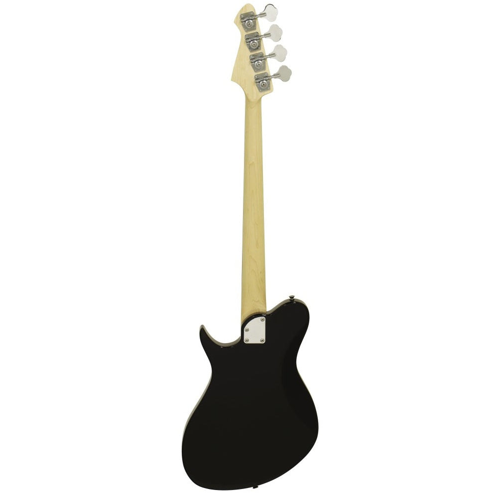 Aria Pro II Electric Jet Bass Guitar Black J-BBK
