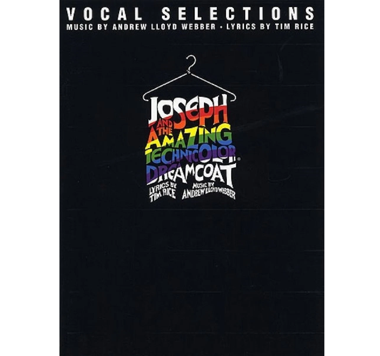 Vocal Selections from Joseph and the Amazing Technicolor Dreamcoat Book 0853601496