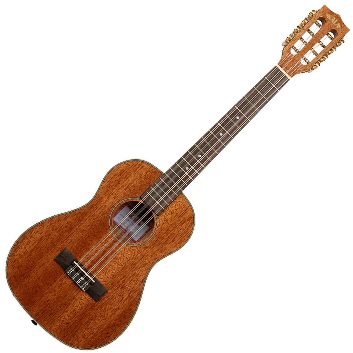 Kala Brand Gloss Mahogany Baritone 8-String Ukulele KA-BG8