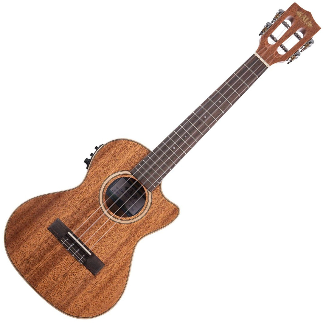 Kala Brand Solid Mahogany Tenor Electro Cutaway Ukulele KA-SMH-TG-CE