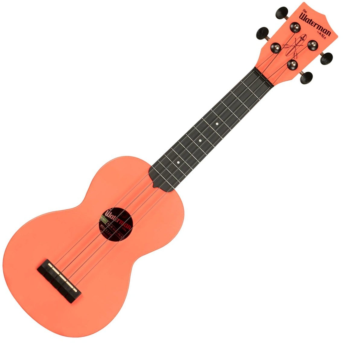 Kala Waterman Soprano Ukulele - Pink Dusk