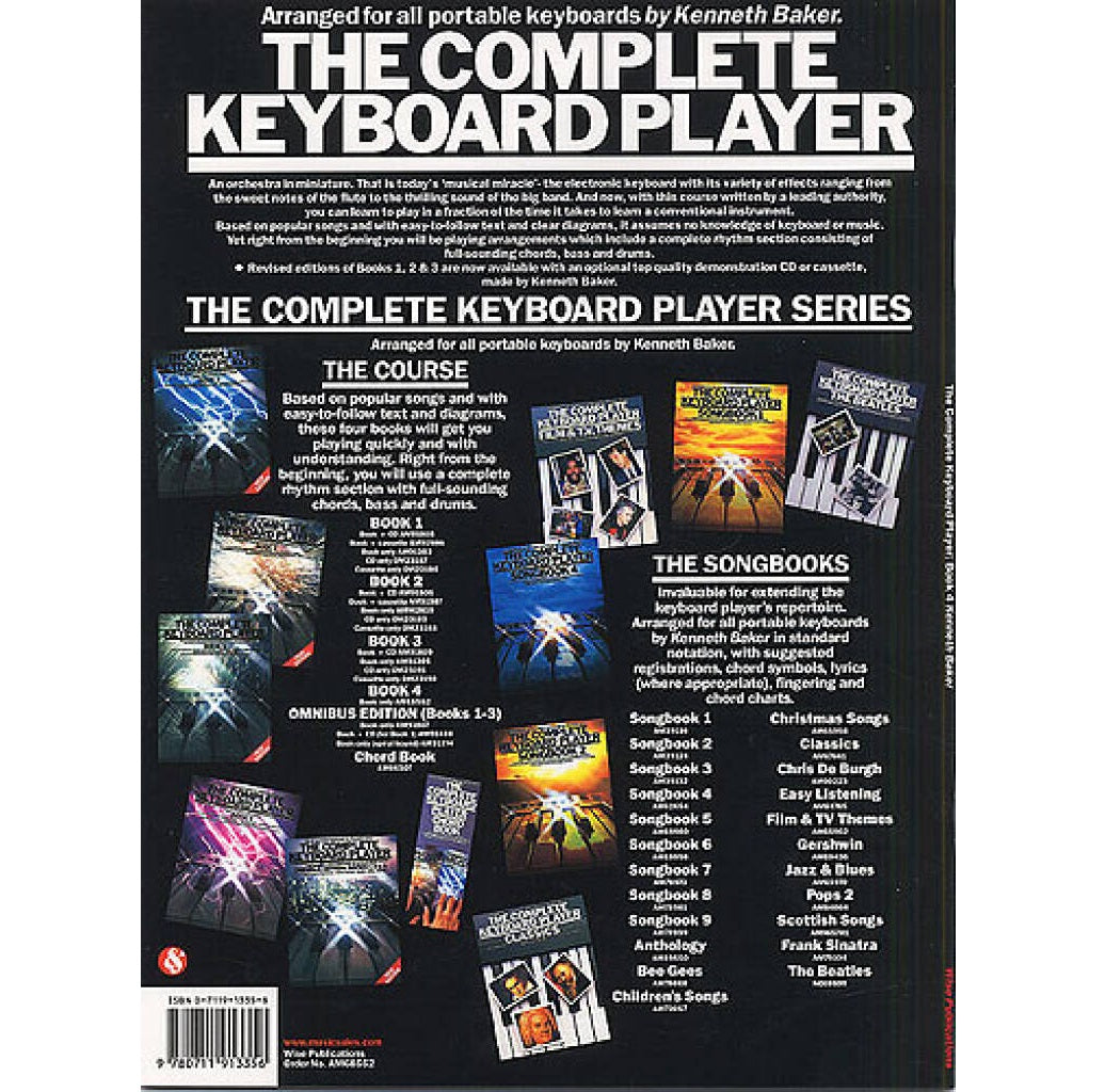 Complete Keyboard Player Book 4 - Kenneth Baker - 0711913358