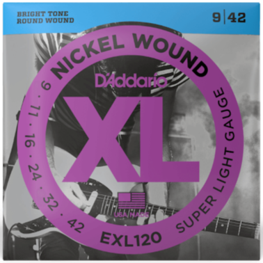 D'Addario XL Electric Guitar Strings Bundle 3 Sets 09-42 EXL120