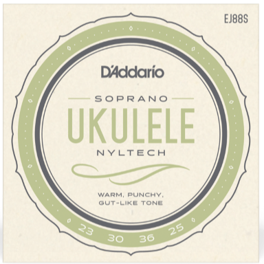 D'Addario Nyltech Soprano Ukulele Strings Set EJ88S