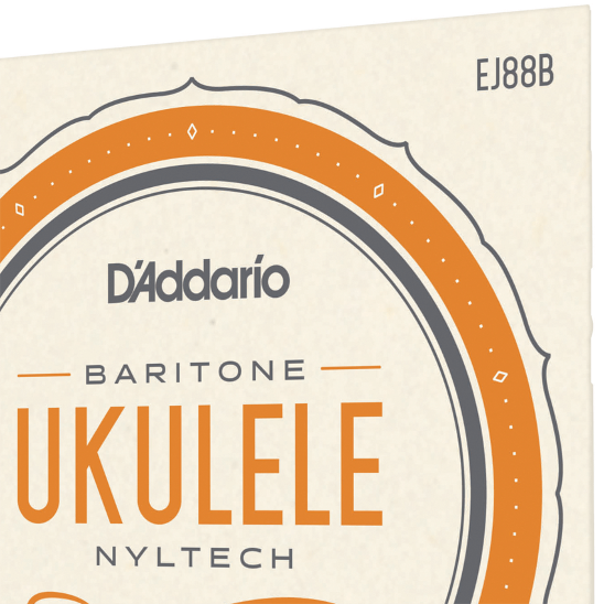 D'Addario Nyltech Baritone Ukulele Strings Set EJ88B