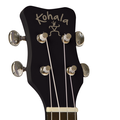 Kohala Tiki Checkerboard Soprano Ukulele KT-SCB