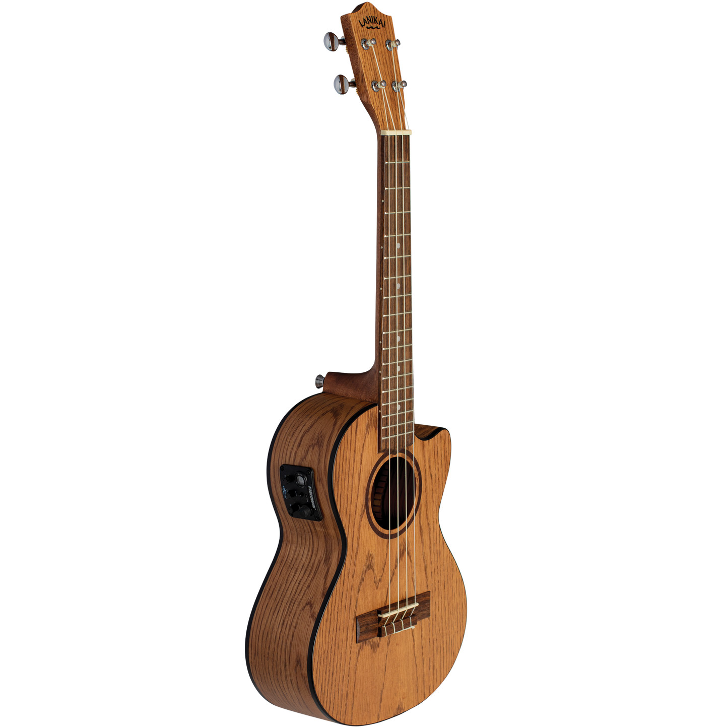 Lanikai Oak Electro Acoustic Cutaway Tenor Ukulele