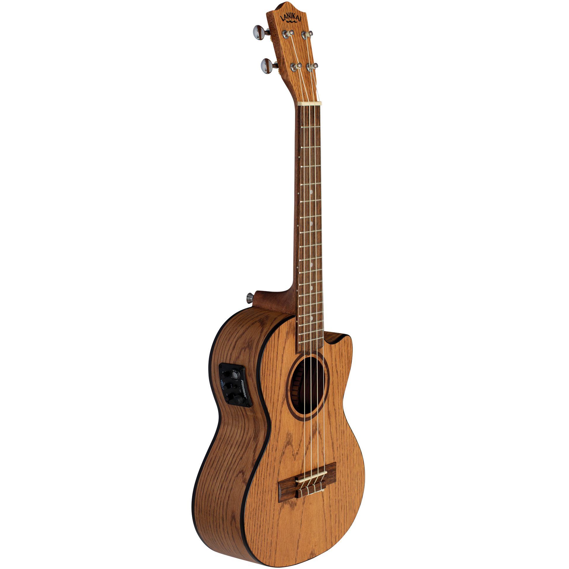 Lanikai Oak Electro Acoustic Cutaway Tenor Ukulele
