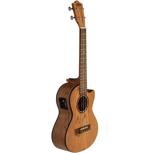 Lanikai Oak Electro Acoustic Cutaway Tenor Ukulele