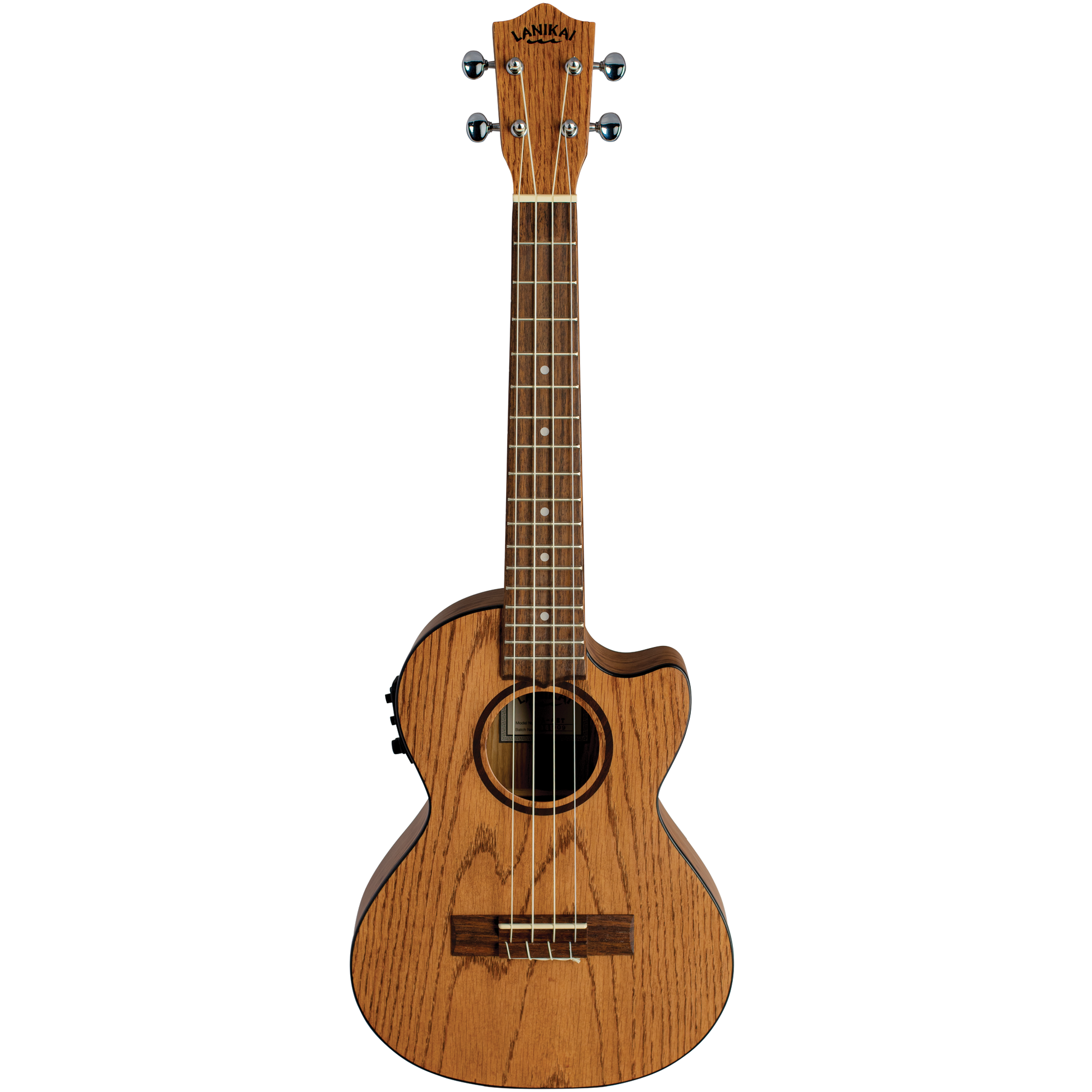 Lanikai Oak Electro Acoustic Cutaway Tenor Ukulele