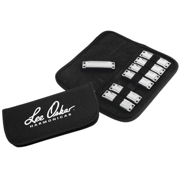 Lee Oskar Harmonica Soft Case To Hold 7 Harps