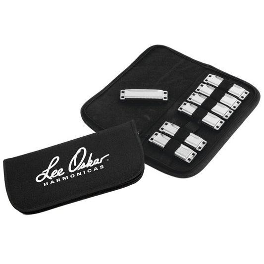Lee Oskar Harmonica Soft Case To Hold 7 Harps