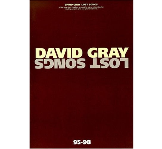 Lost Songs Book David Gray - 071198848X