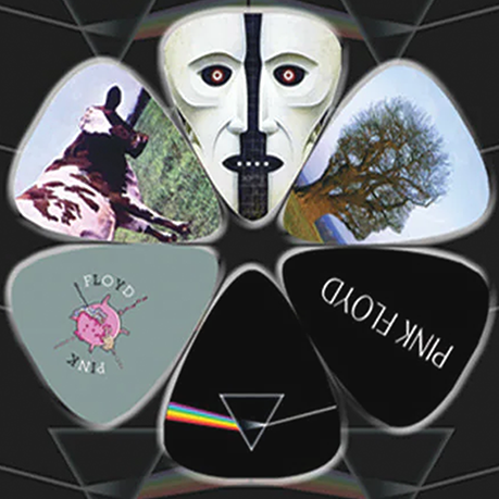 Pink Floyd Guitar Pick Plectrum Set of 6