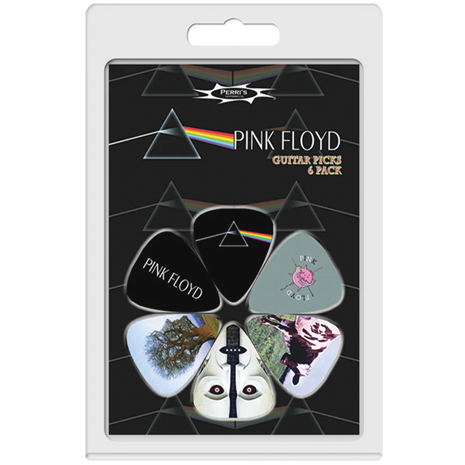 Pink Floyd Guitar Pick Plectrum Set of 6