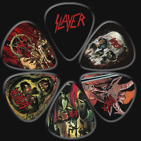 Slayer Guitar Plectrum Pick Set 6 Pack