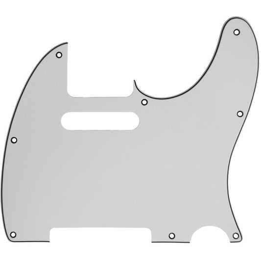Electric Guitar TC Scratch Plate 3-Ply White & Black