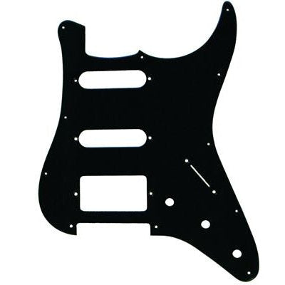 Stratocaster Type Electric Guitar Scratch Plate - Black HSS