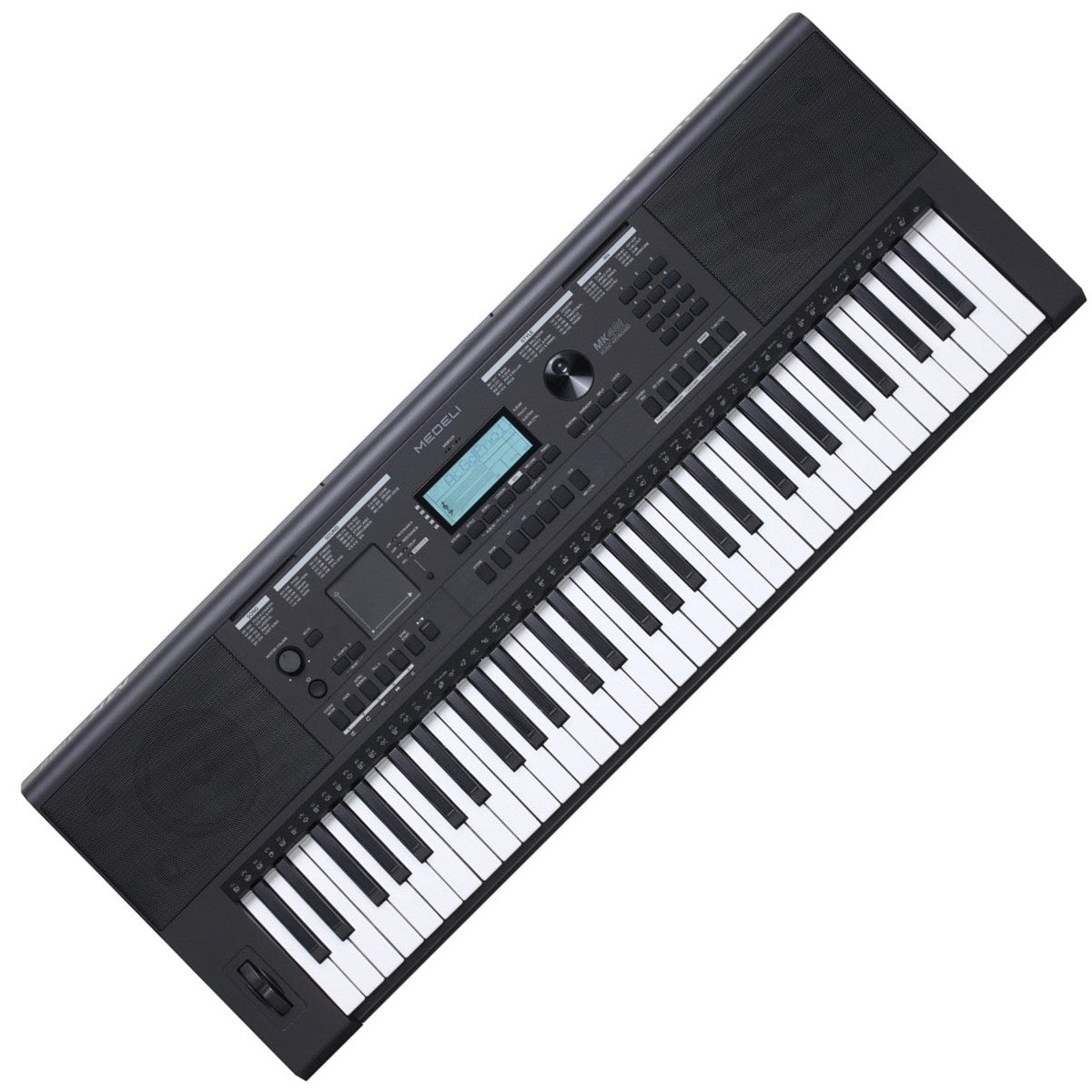Medeli Millenium Series Keyboard 61 Key Touch Response Black MK401