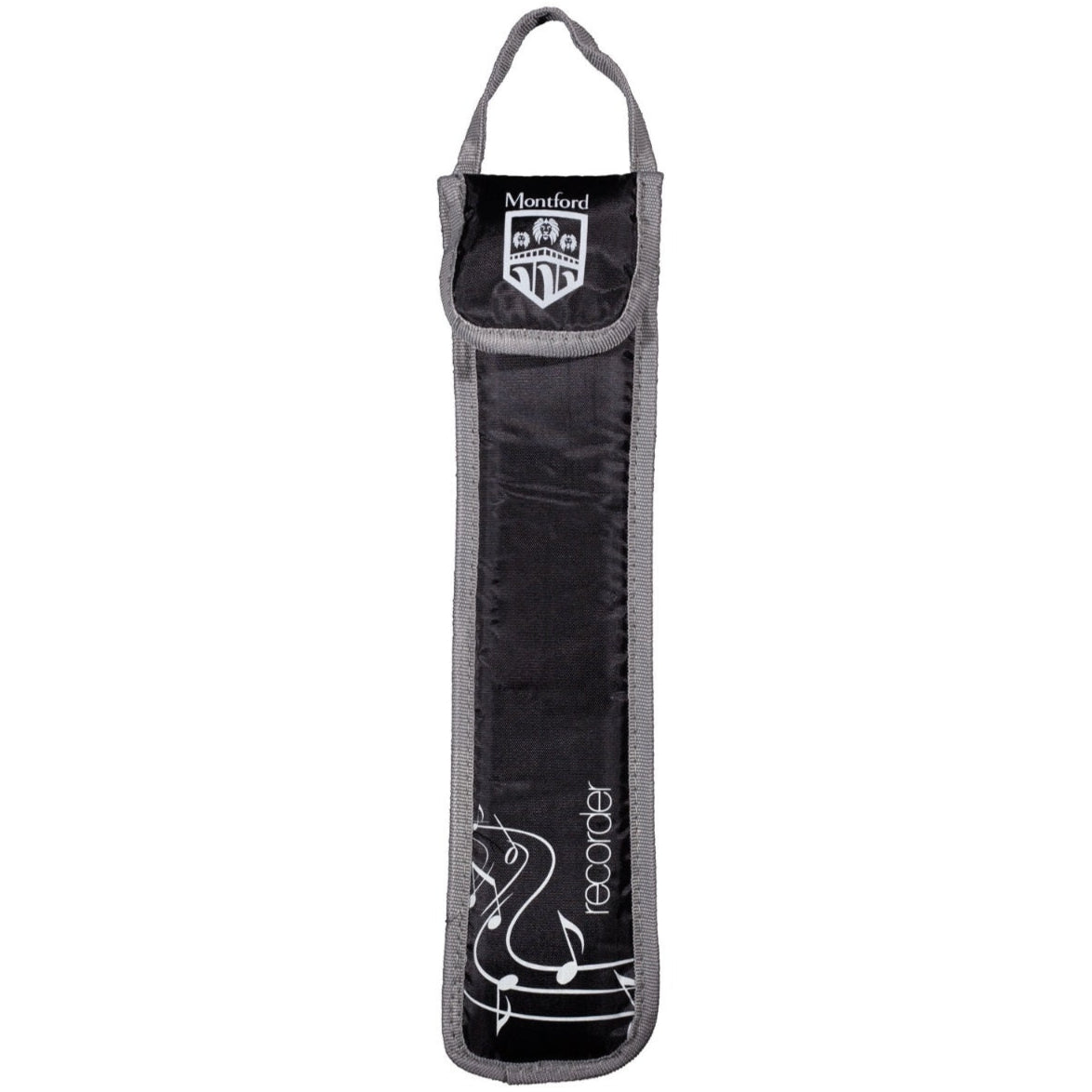 Padded Descant Recorder Carry Bag Case In Black