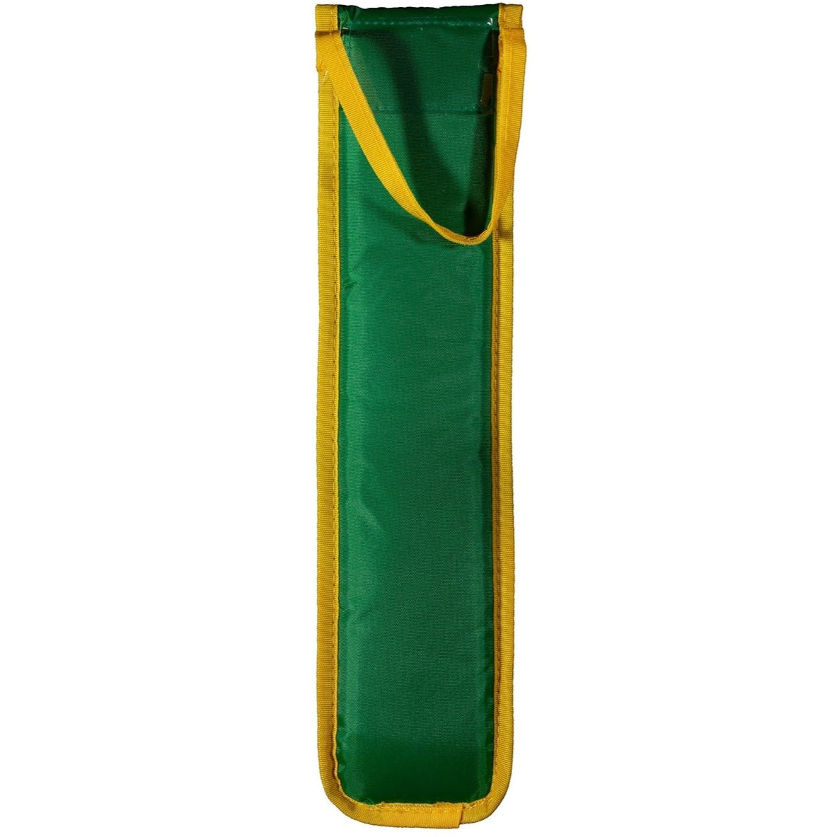Padded Descant Recorder Carry Bag Case Green & Yellow