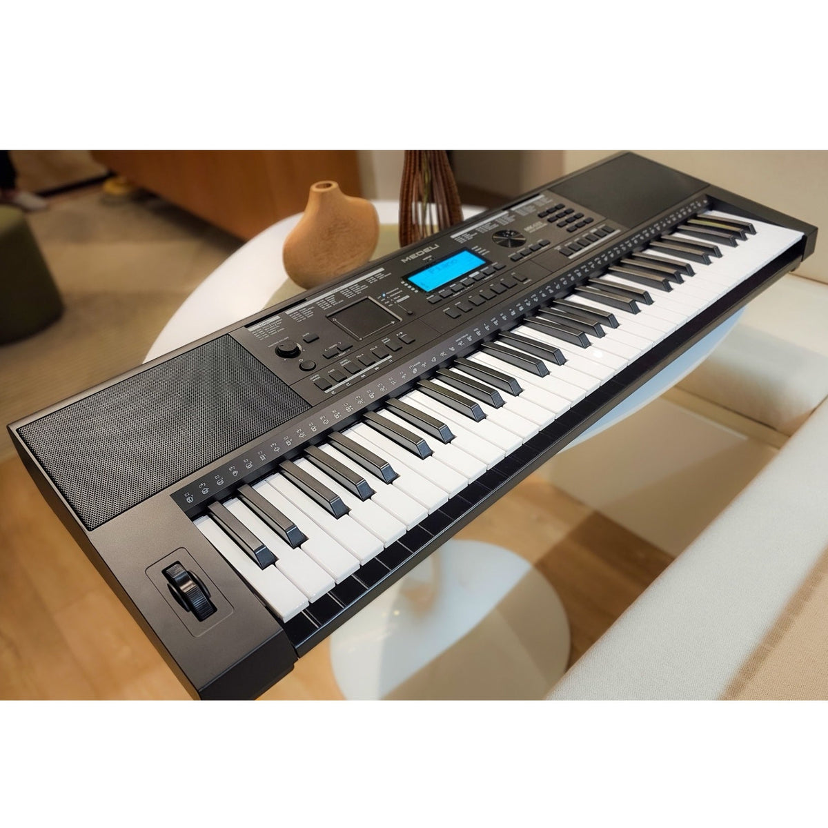 Medeli Millenium Series Keyboard 61 Key Touch Response Black MK401