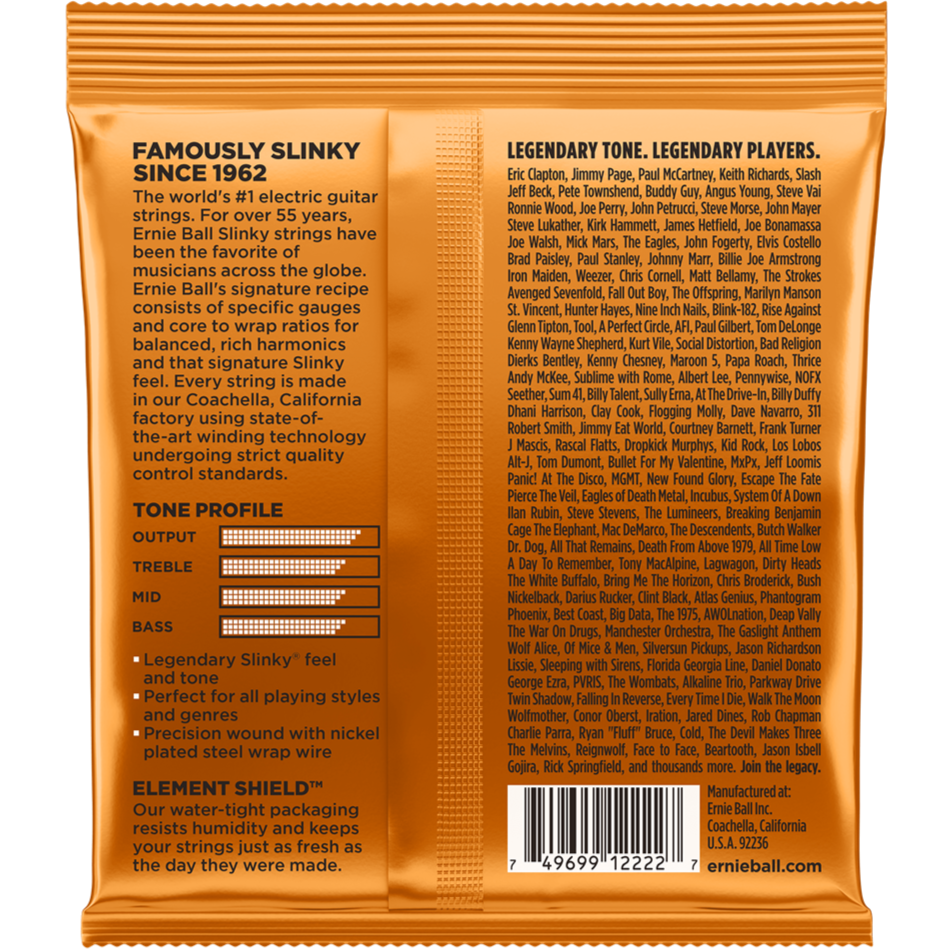 Ernie Ball Hybrid Slinky Electric Guitar Strings Set 9-46