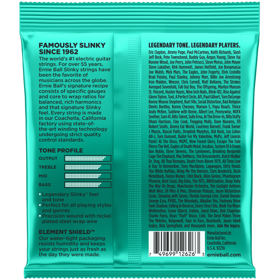 Ernie Ball Not Even Slinky Electric Guitar String Set 12-56