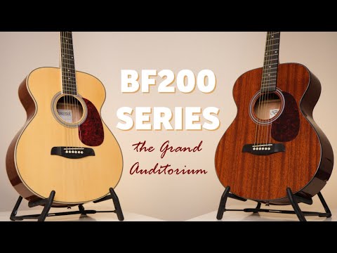 Brunswick Acoustic Guitar Red Gloss Grand Auditorium - BF200R