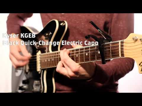 Kyser Trigger Quick Change Electric Guitar Trigger Capo KGEB