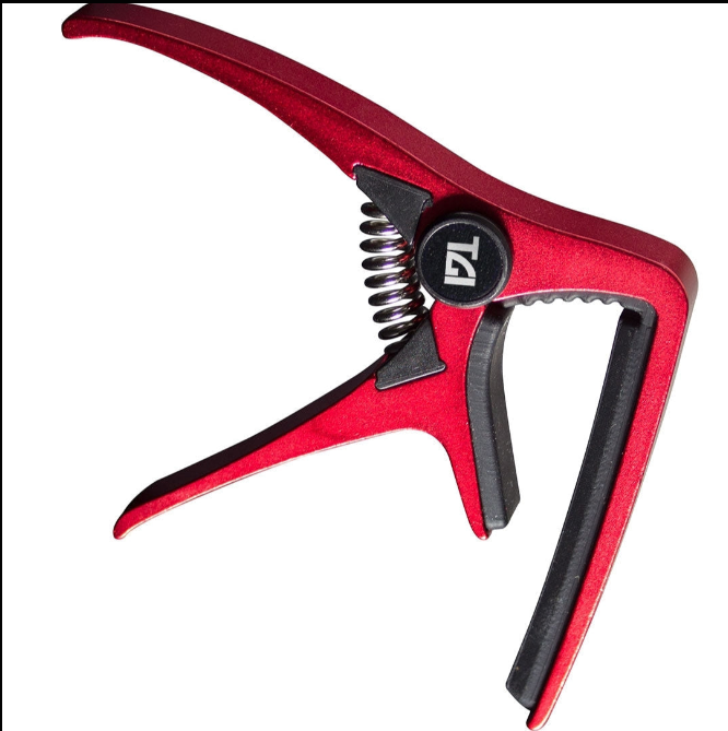 TGI Acoustic Guitar Trigger CAPO Quick Change - RED TGTC4RD