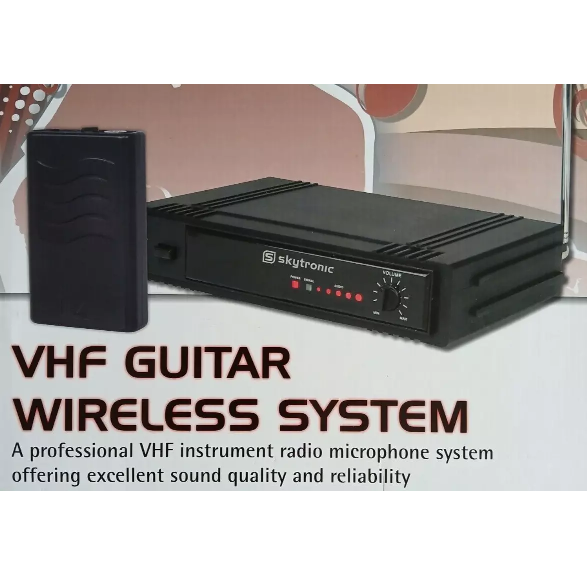 QTX Guitar Wireless System With Case CLEARANCE