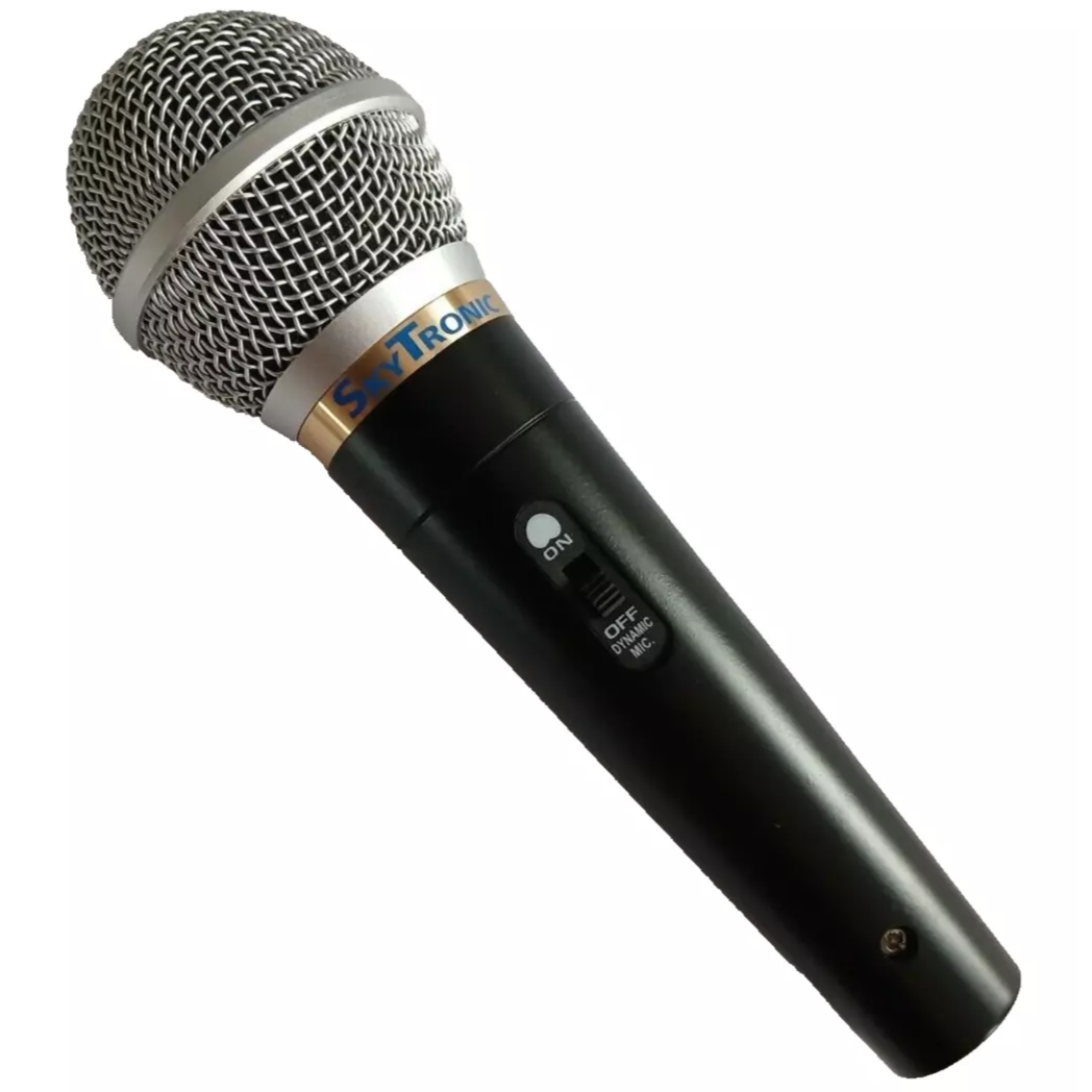 SkyTronic Dynamic Microphone With Flight Case & Cable