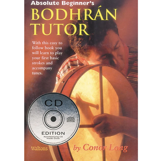 Absolute Beginners Bodhran Tutor Book - Connor Long - 1857201019