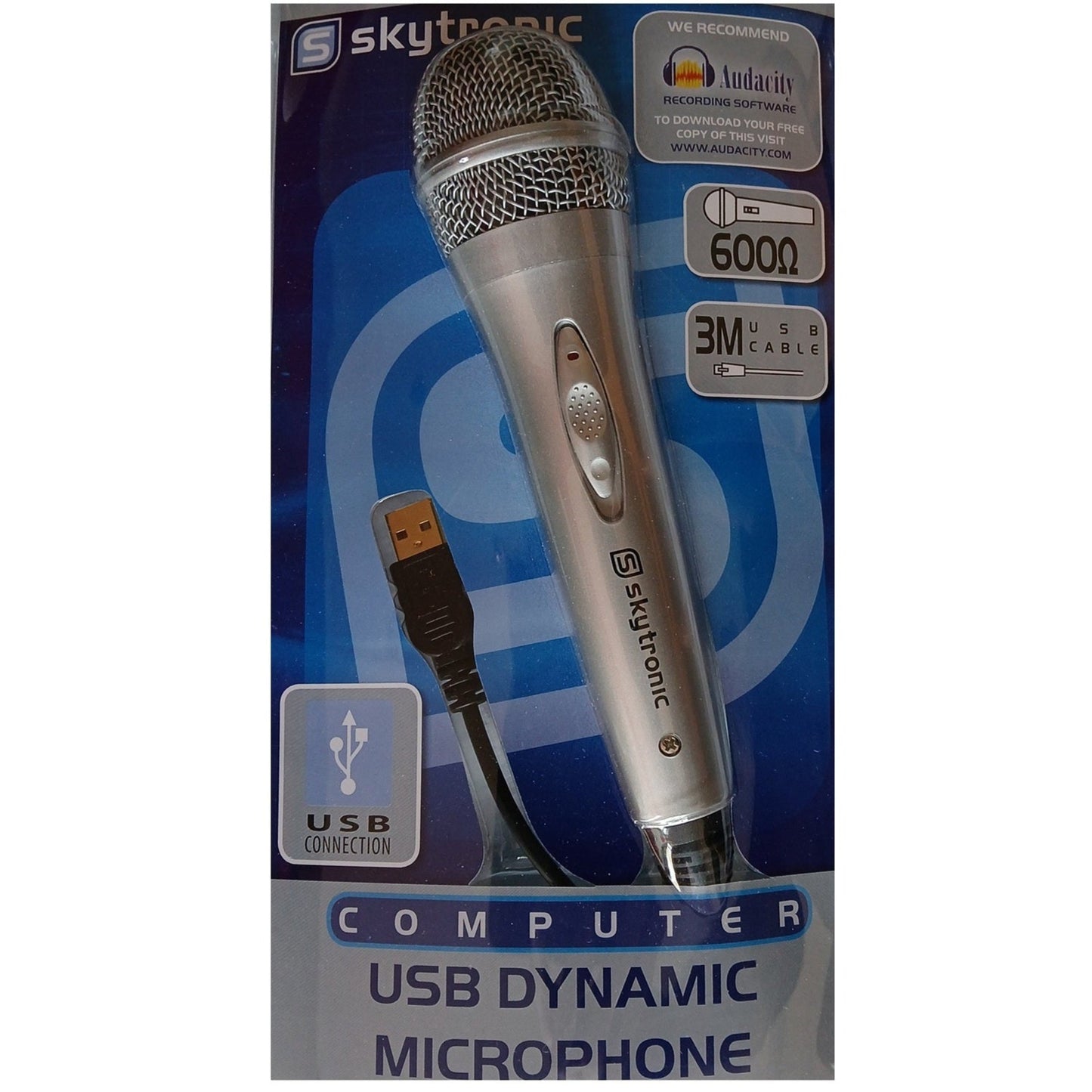 USB Microphone for Laptop Desktop PC Computer Plug & Play